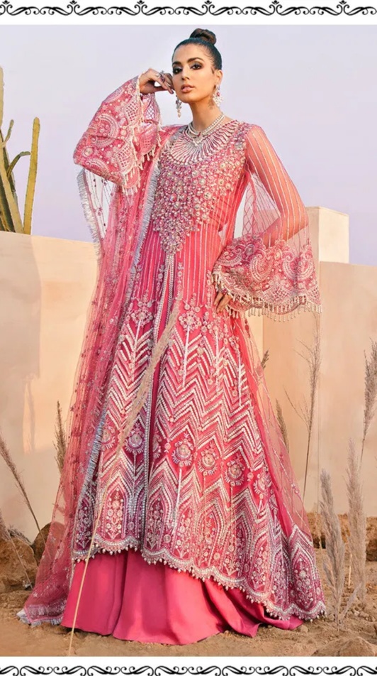 ramsha r-288 net regal look salwar suit single