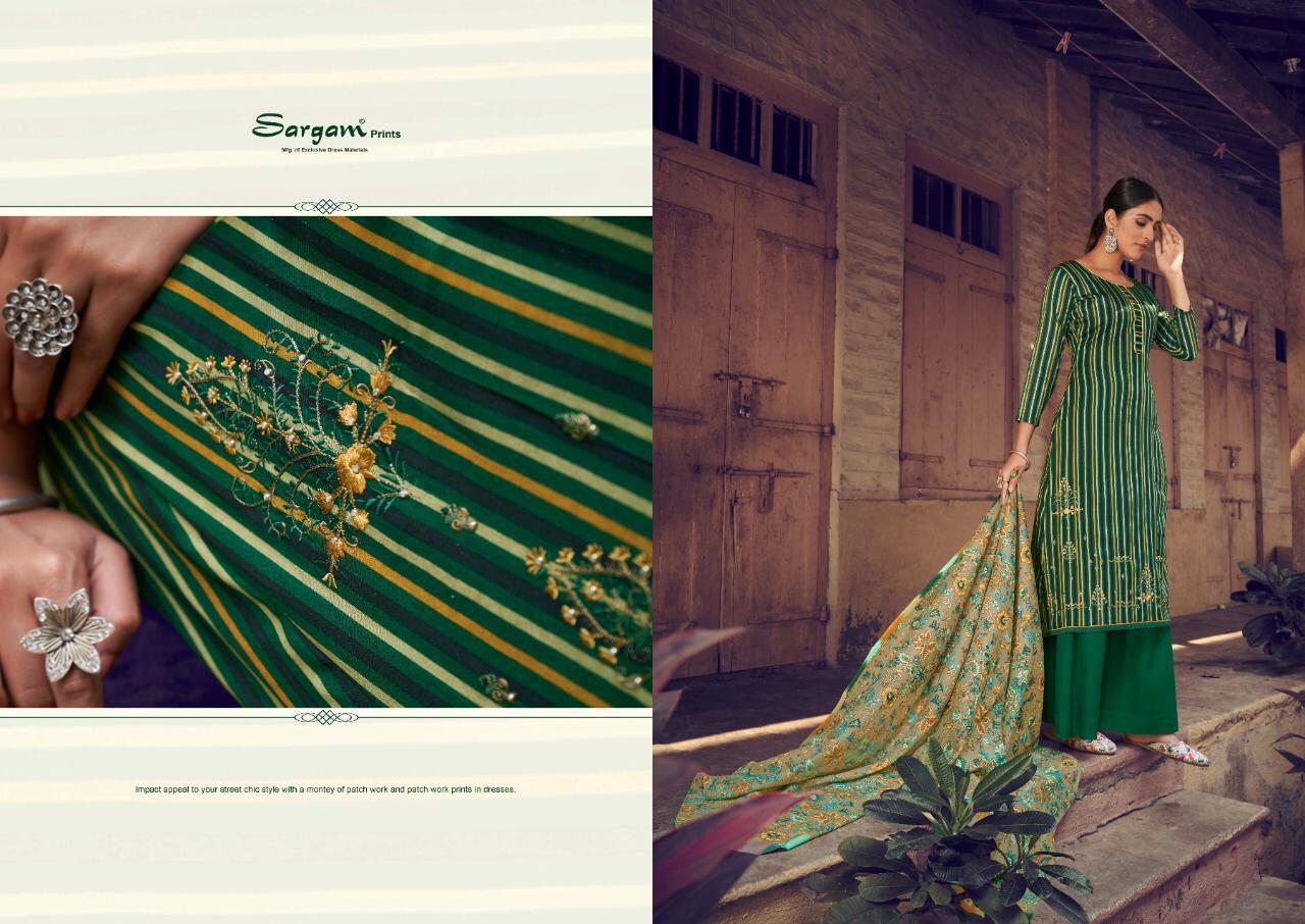 Sargam prints zuri pure zam attrective print Salwar suits catalog