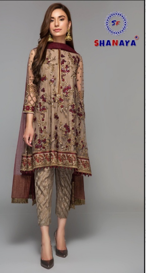 shanaya s 45 georgget regal salwar suit singal