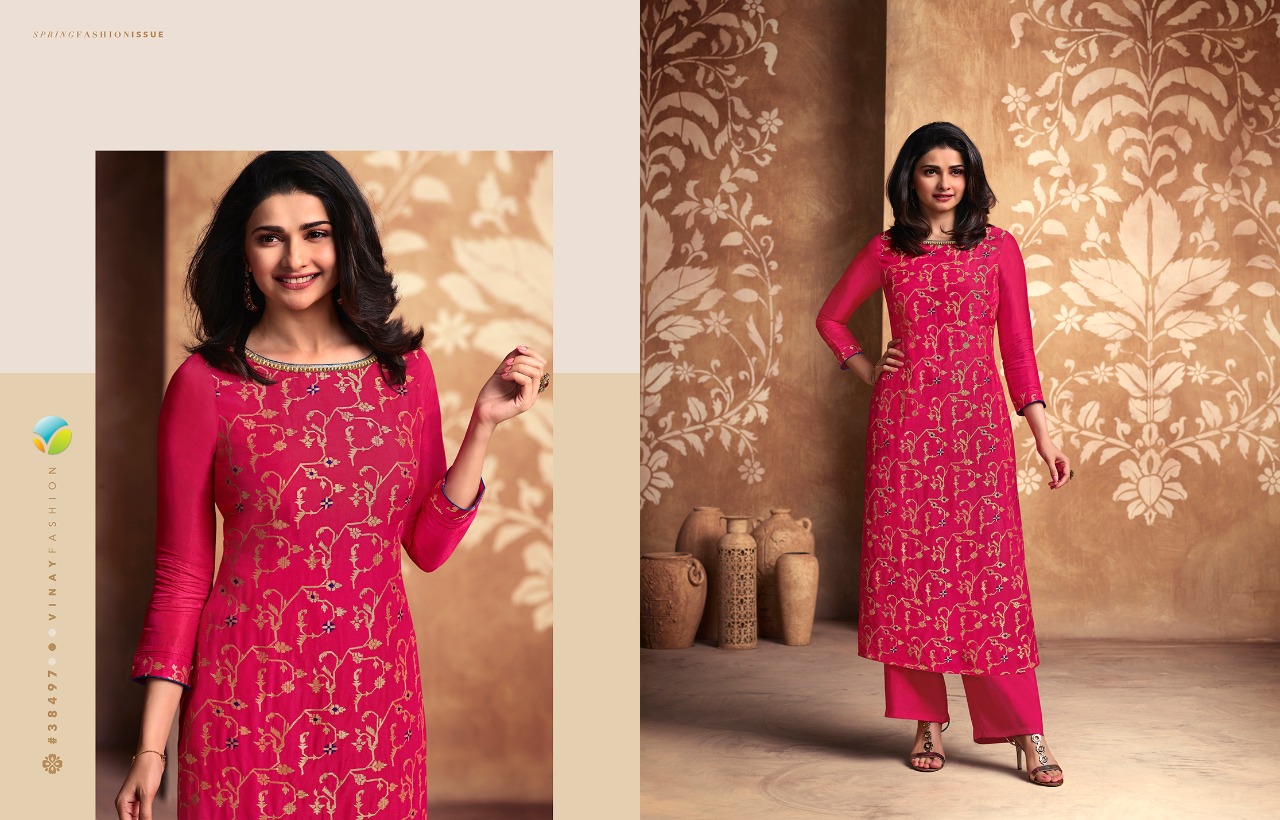 vinay fashion tumbaa lightning 4 viscose attrective look kurti with plazzo catalog