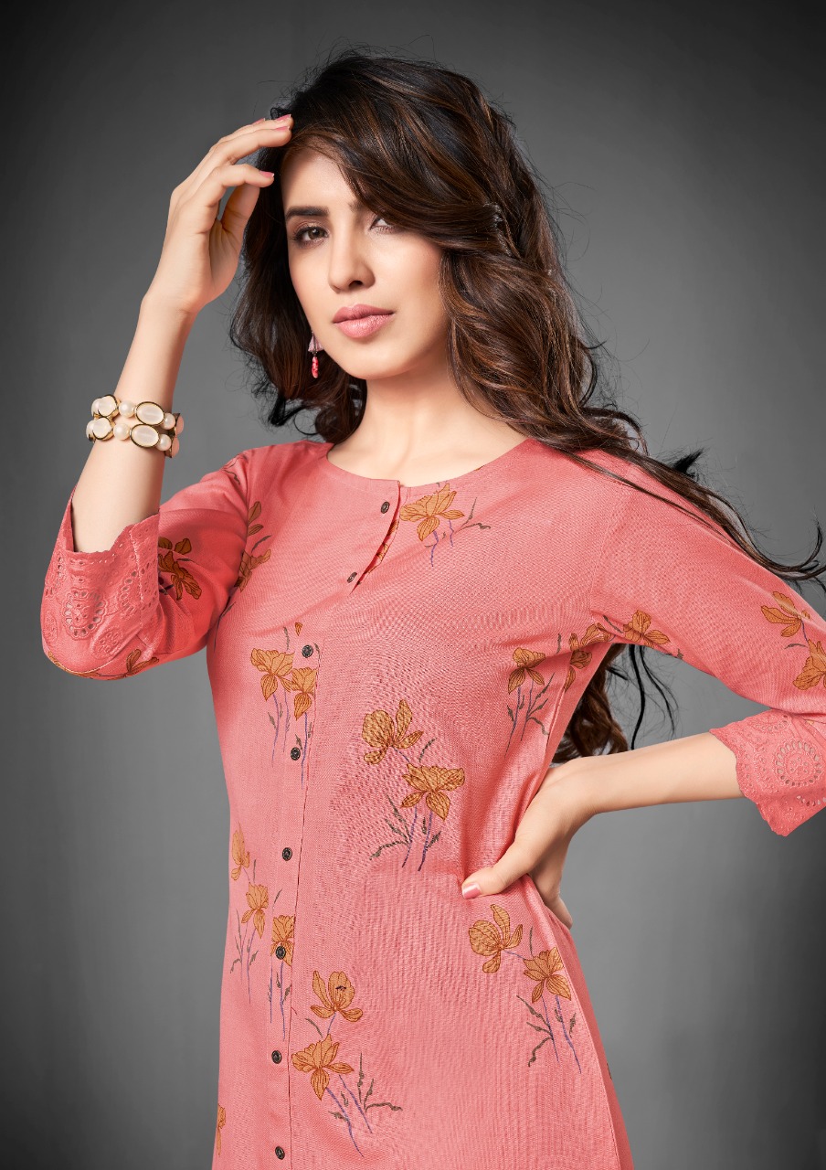 vink miami cotton exclusive print kurti catalog