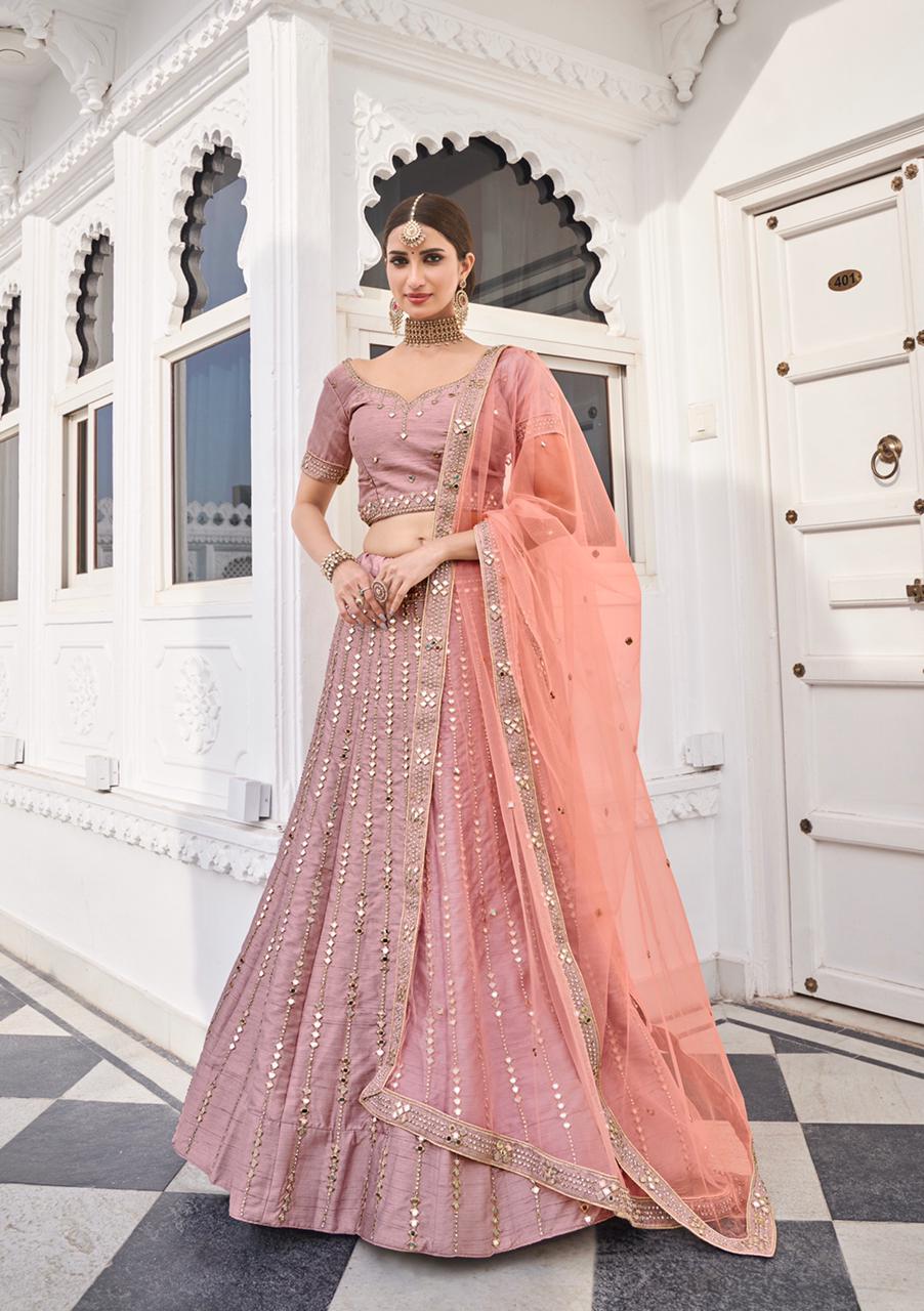 alizeh  mirror maze d no 1012 silk elegant lehenga singal