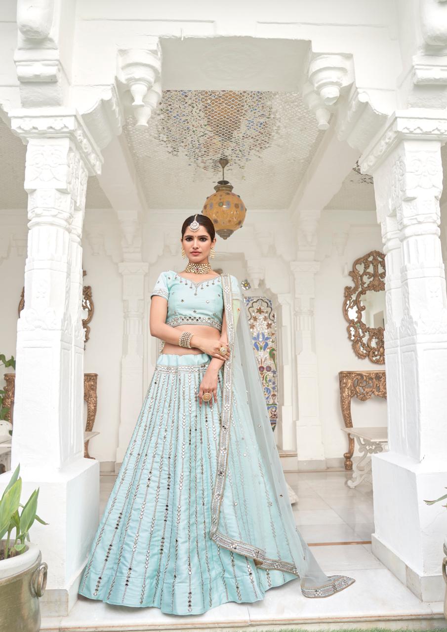 alizeh mirror maze colour edition d no 1012 a silk elegant lehenga singal