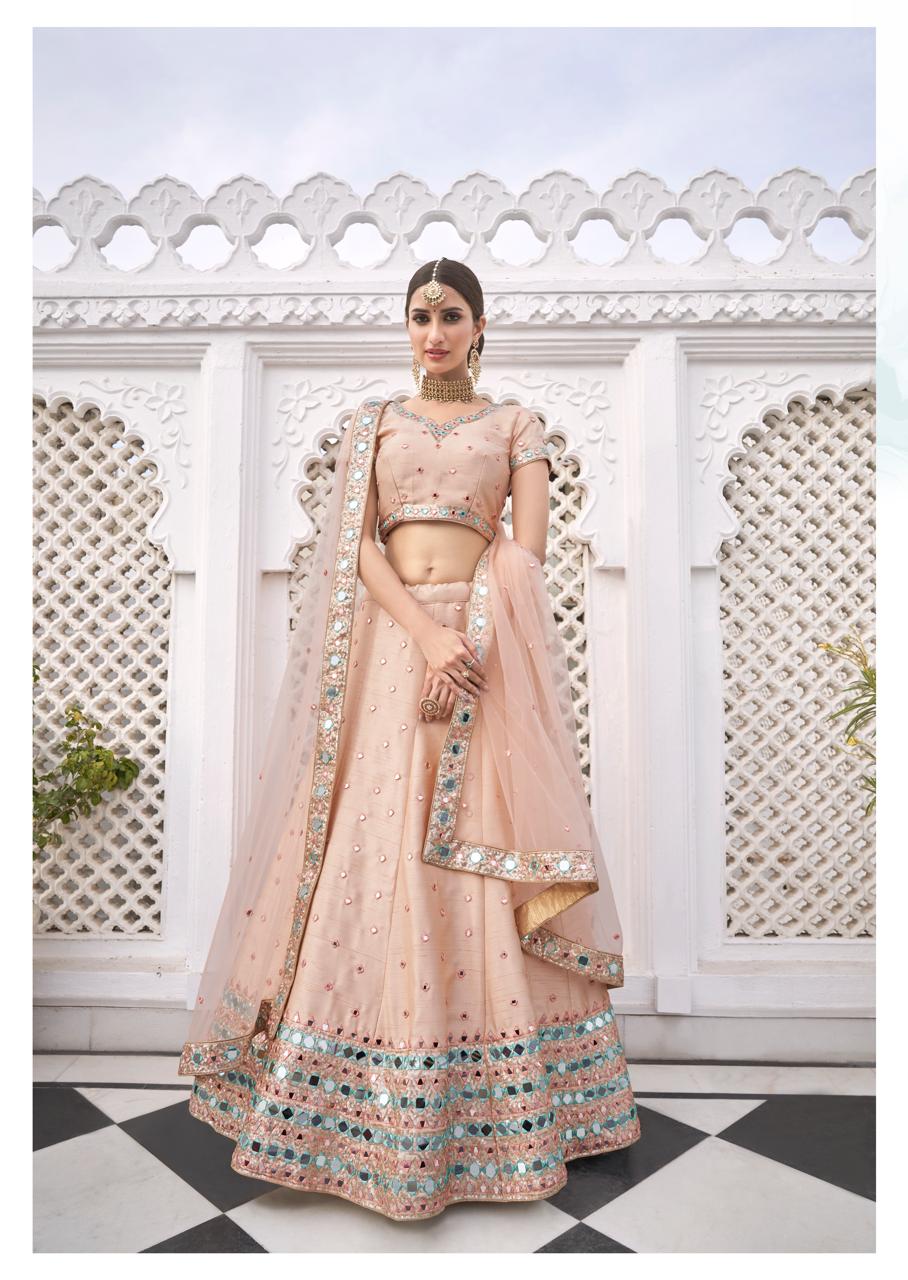 alizeh mirror maze colour edition d no 1013 B silk graceful look lehenga singal