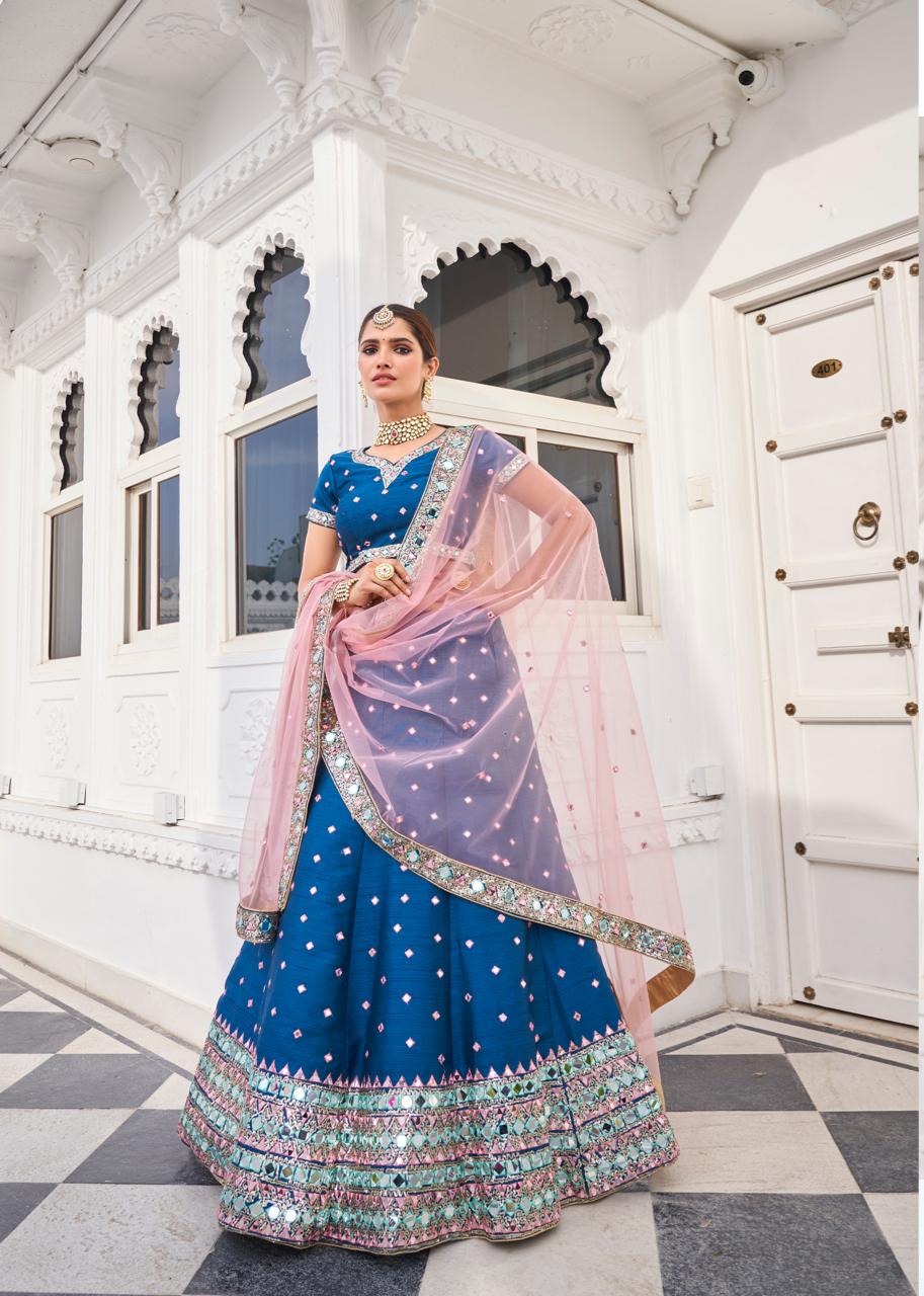 alizeh mirror maze colour edition d no 1013 c silk gorgeous look lehenga singal