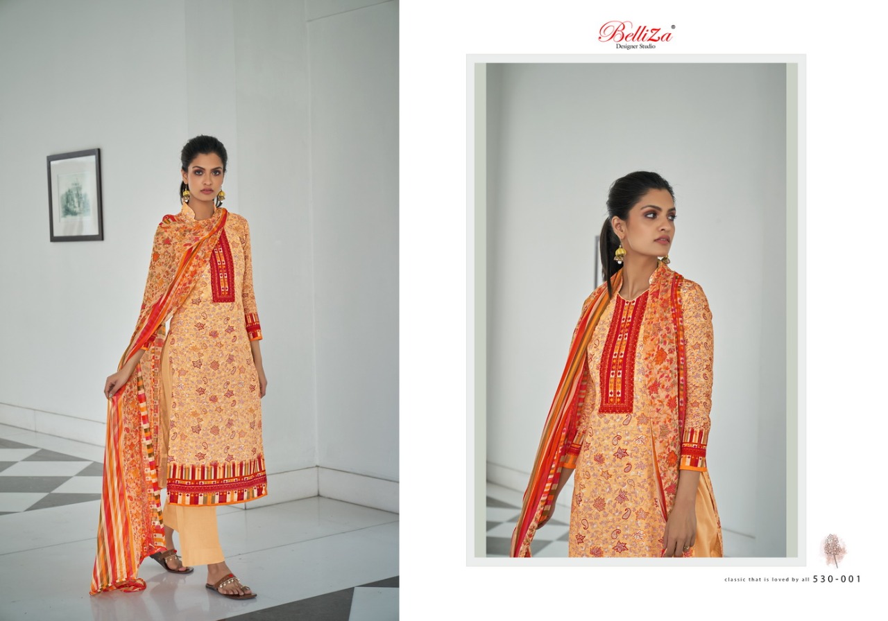 beliza desianer studio falak cotton attrective digital print salwar suit catalog