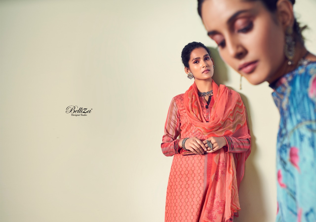 beliza designer studio muskaan jam cotton elegant salwar suit catalog