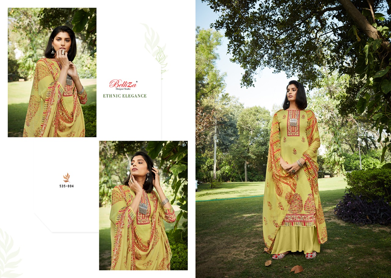 belliza designer studio swara vol 2 jam cotton attrective print and colour salwar suit catalog