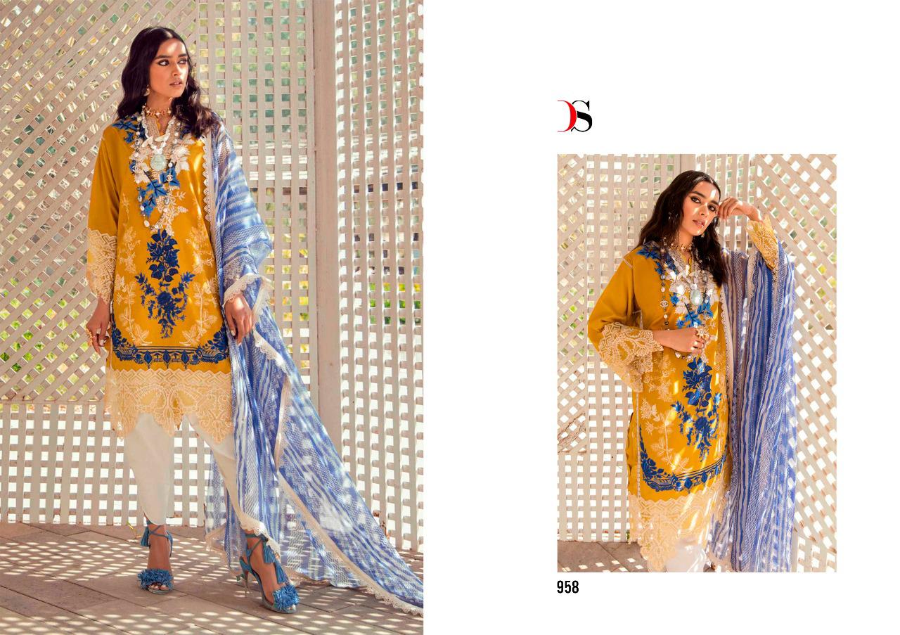 deepsay suit sana safinaz muzlin vol 2 cotton elegent salwar suit with cotton dupatta catalog