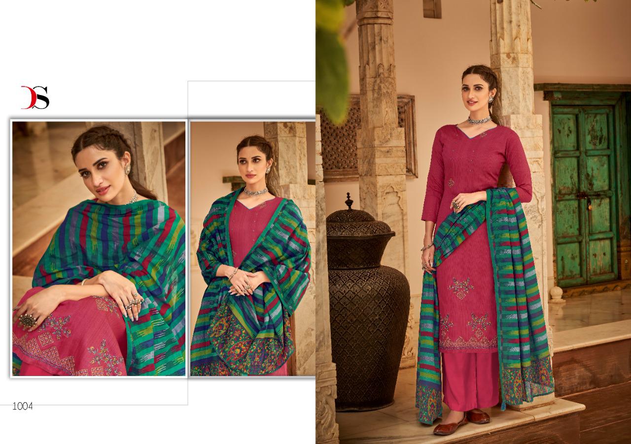 deepsy suit panghat 12 jam cotton attrective look salwar suit catalog