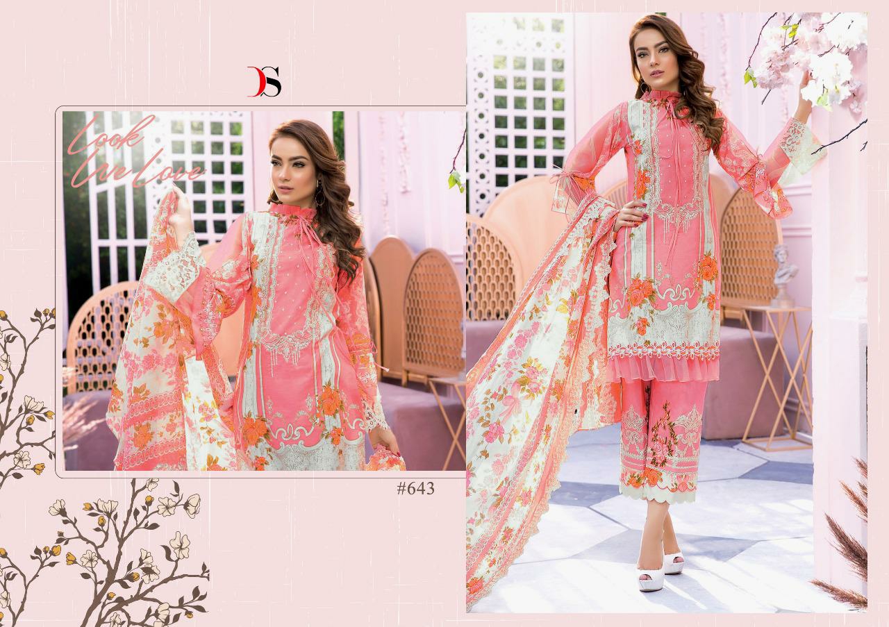 Deepsy Suits Firdous Vol 8 Printed Pakistani Dress Material Wholesaler