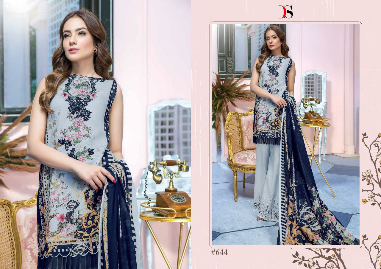 Deepsy Suits Firdous Vol 8 Printed Pakistani Dress Material Wholesaler