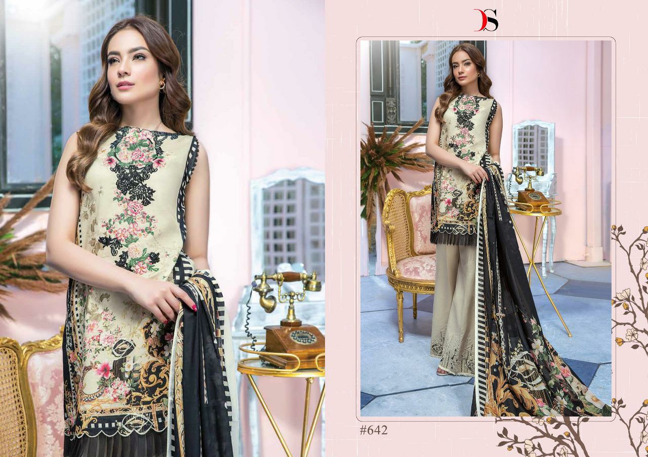 Deepsy Suits Firdous Vol 8 Printed Pakistani Dress Material Wholesaler