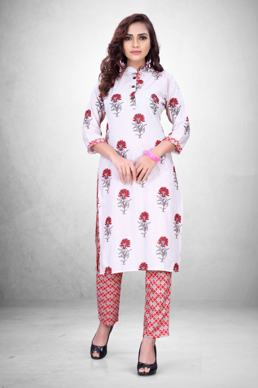 gaabha d no c 001 rayon affordable kurta with pant single