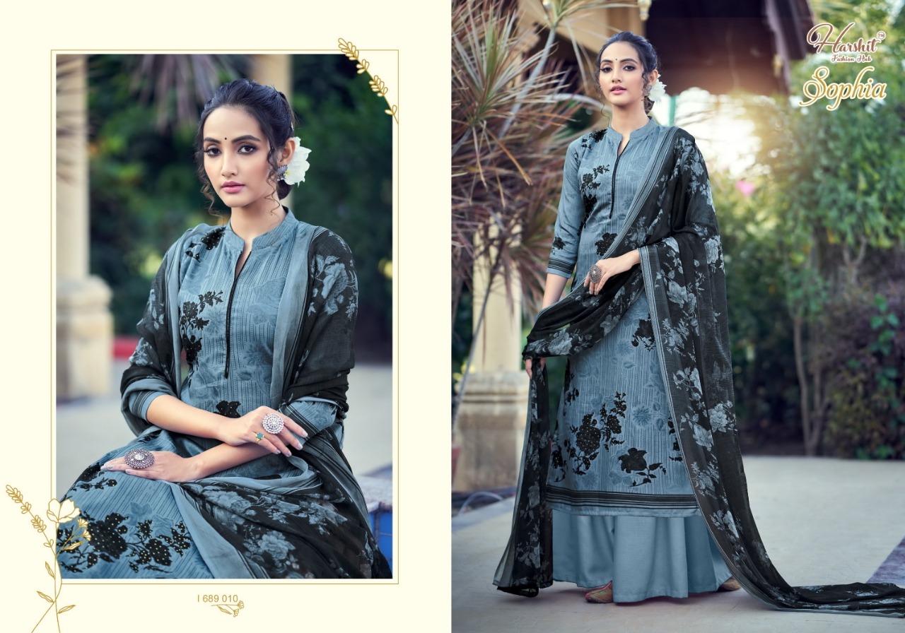 harshit fashion sophia cotton exclusive digital  print salwar suit catalog