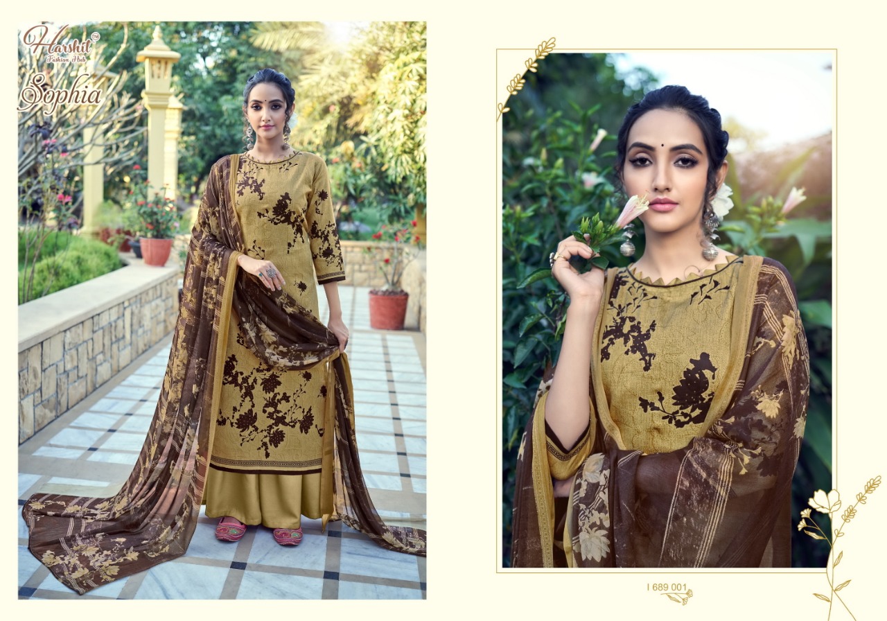 harshit fashion sophia cotton exclusive digital  print salwar suit catalog