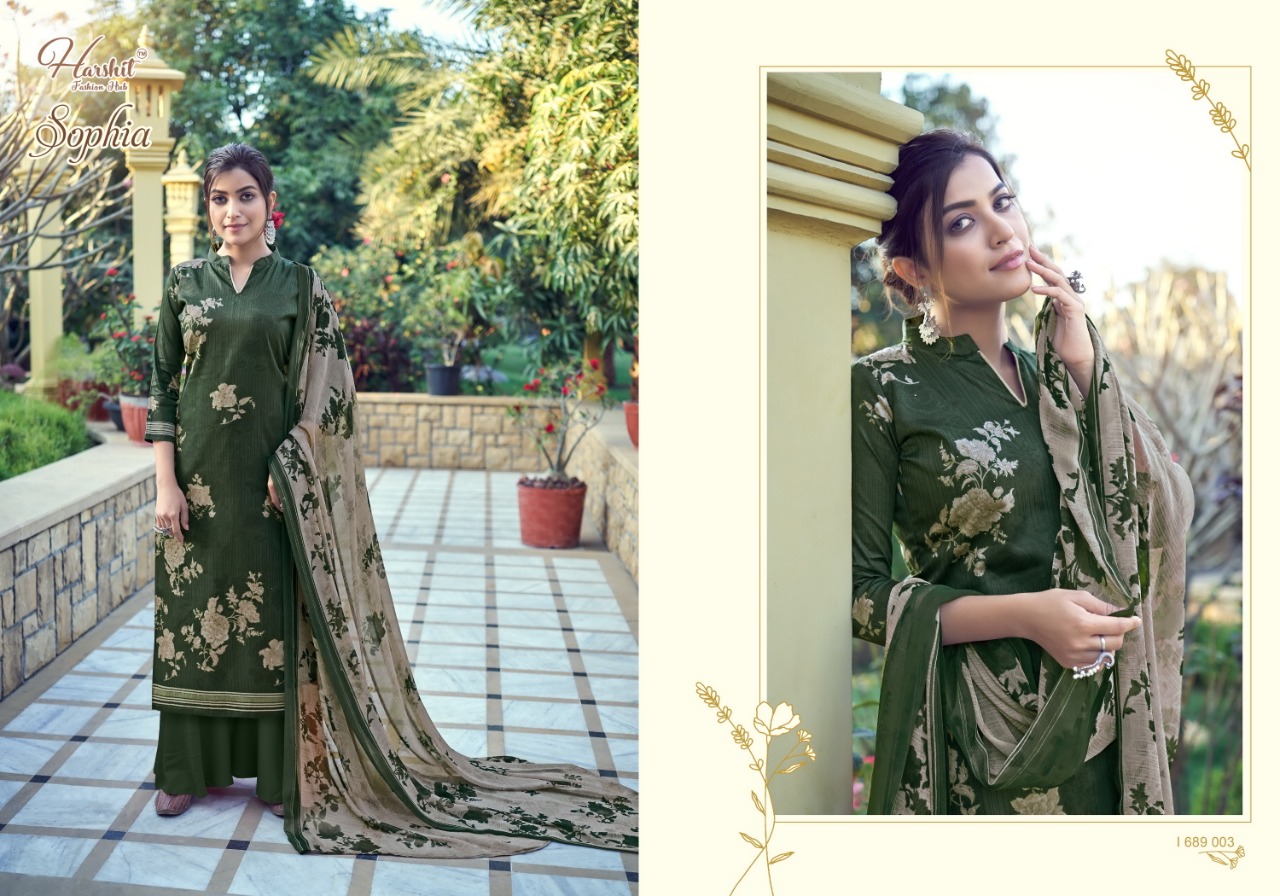 harshit fashion sophia cotton exclusive digital  print salwar suit catalog