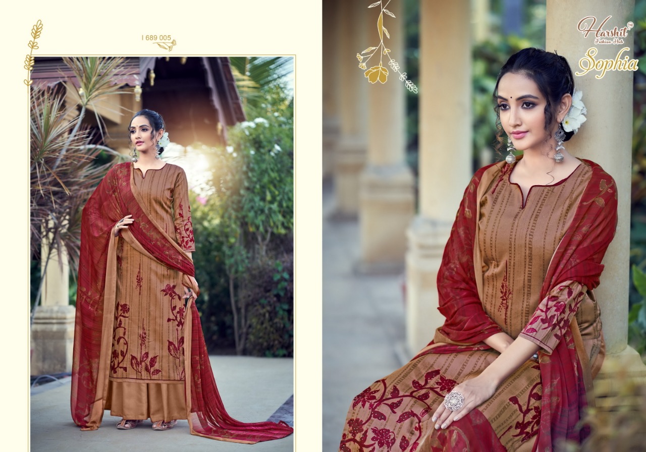 harshit fashion sophia cotton exclusive digital  print salwar suit catalog