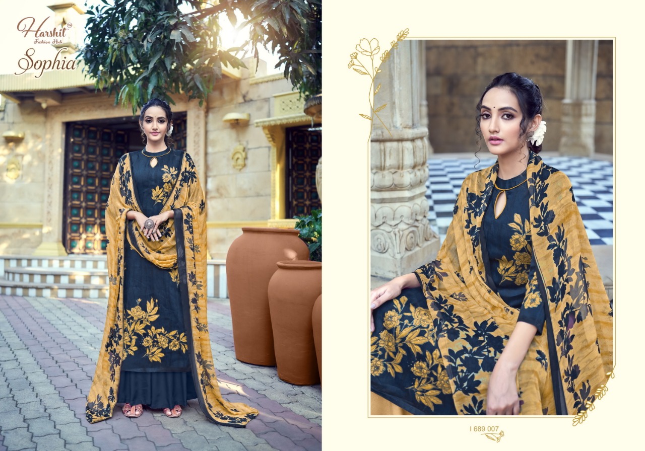 harshit fashion sophia cotton exclusive digital  print salwar suit catalog