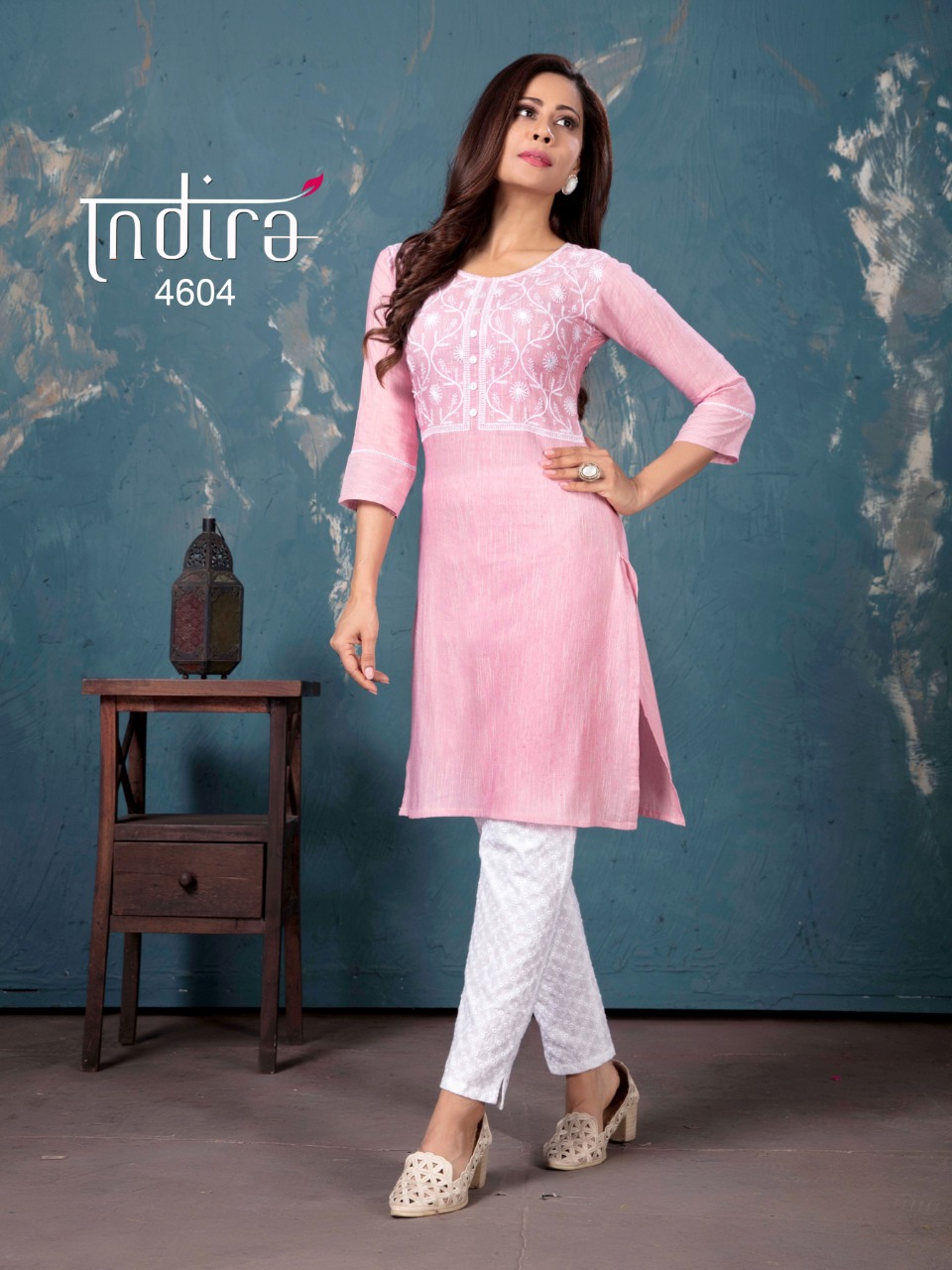 indira apparel  The Spring 2 cotton decent style  kurti with Bottom catalog