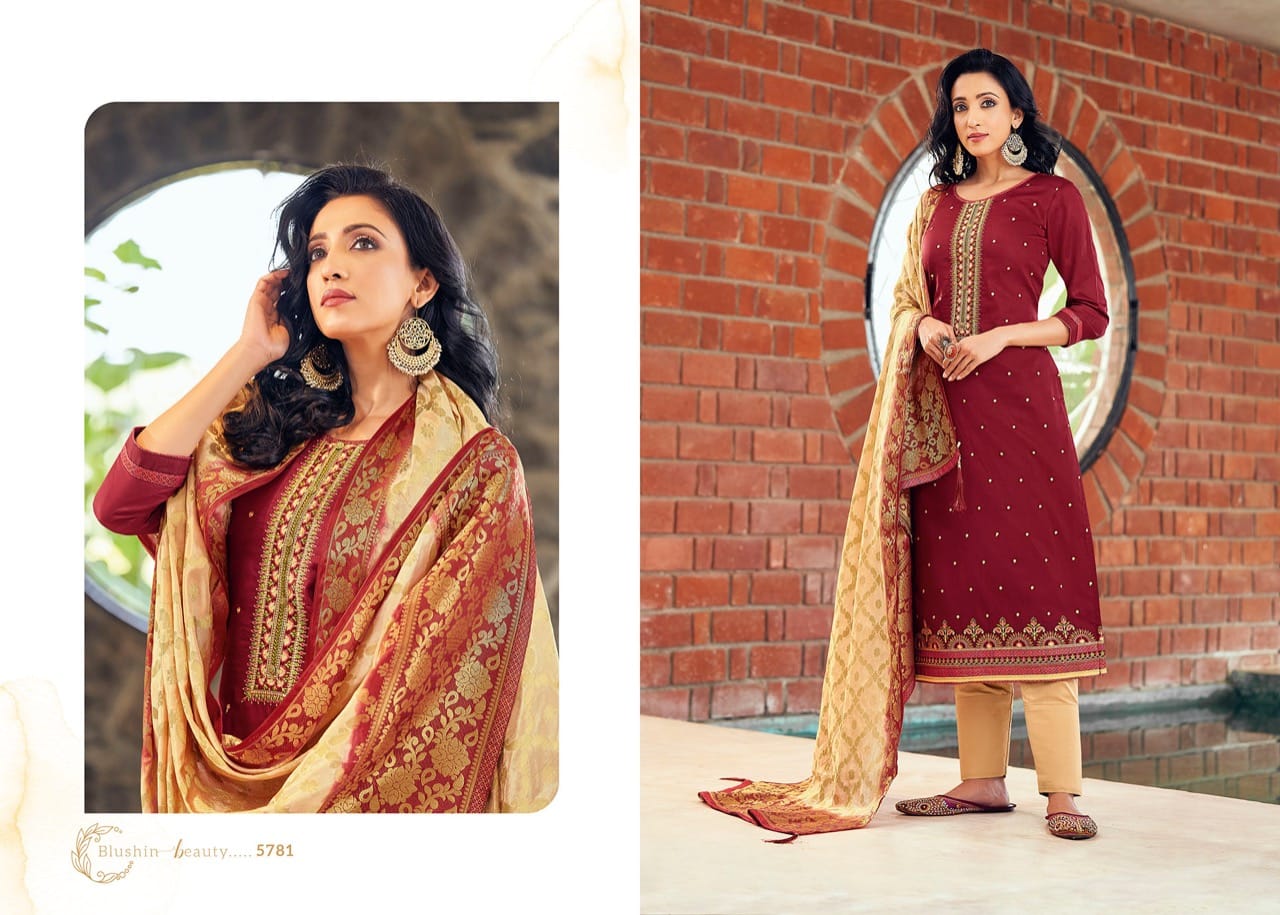 kessi fabrics Asopalav Vol 18 jam silk attrective  Embroidery salwar suit catalog