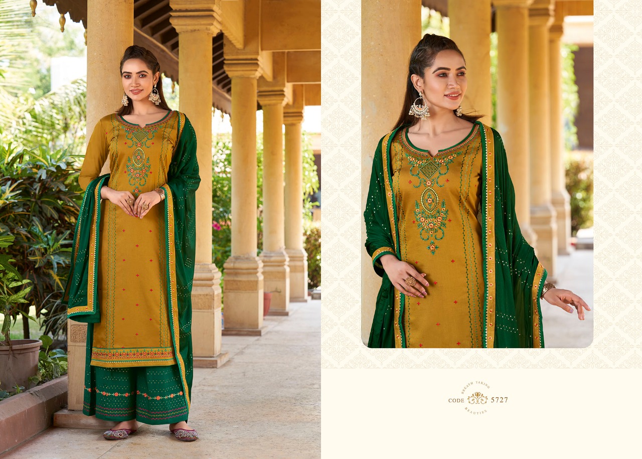 kessi fabrics safari premium jam silk attrective look salwar suit catalog