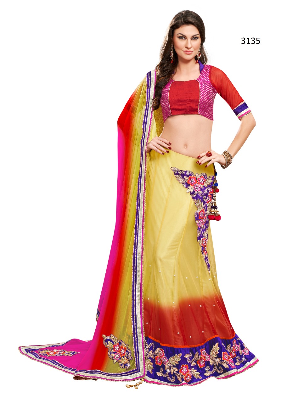 mahotsav d no 3135 net  catchy look saree singal