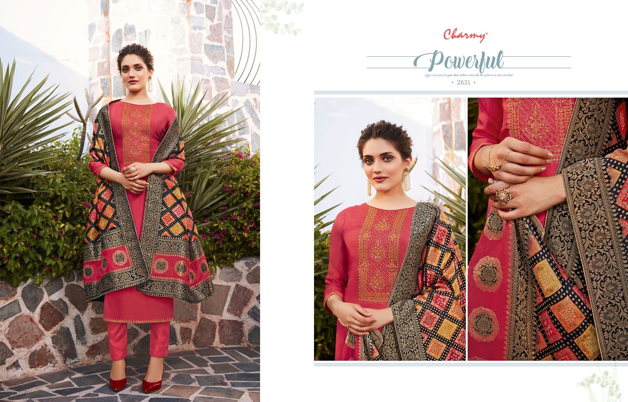 meera trendz shakuntla silk elegant salwar suit catalog