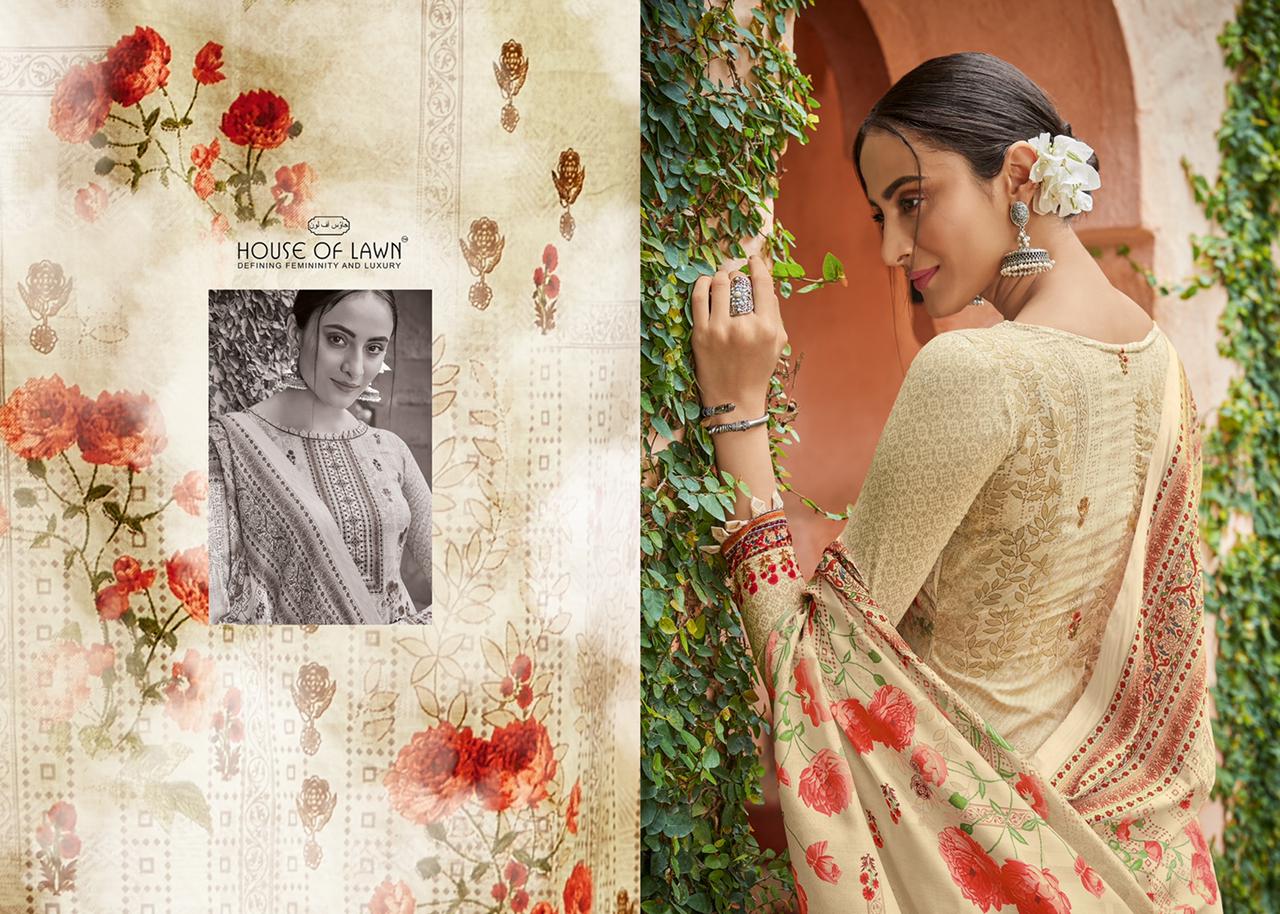 mumtaz arts nur digital print pure pakistani lawn innovative style salwar suit catalog