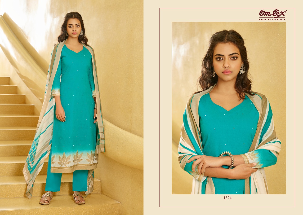 om tex demetra cotton astonishing salwar suit catalog