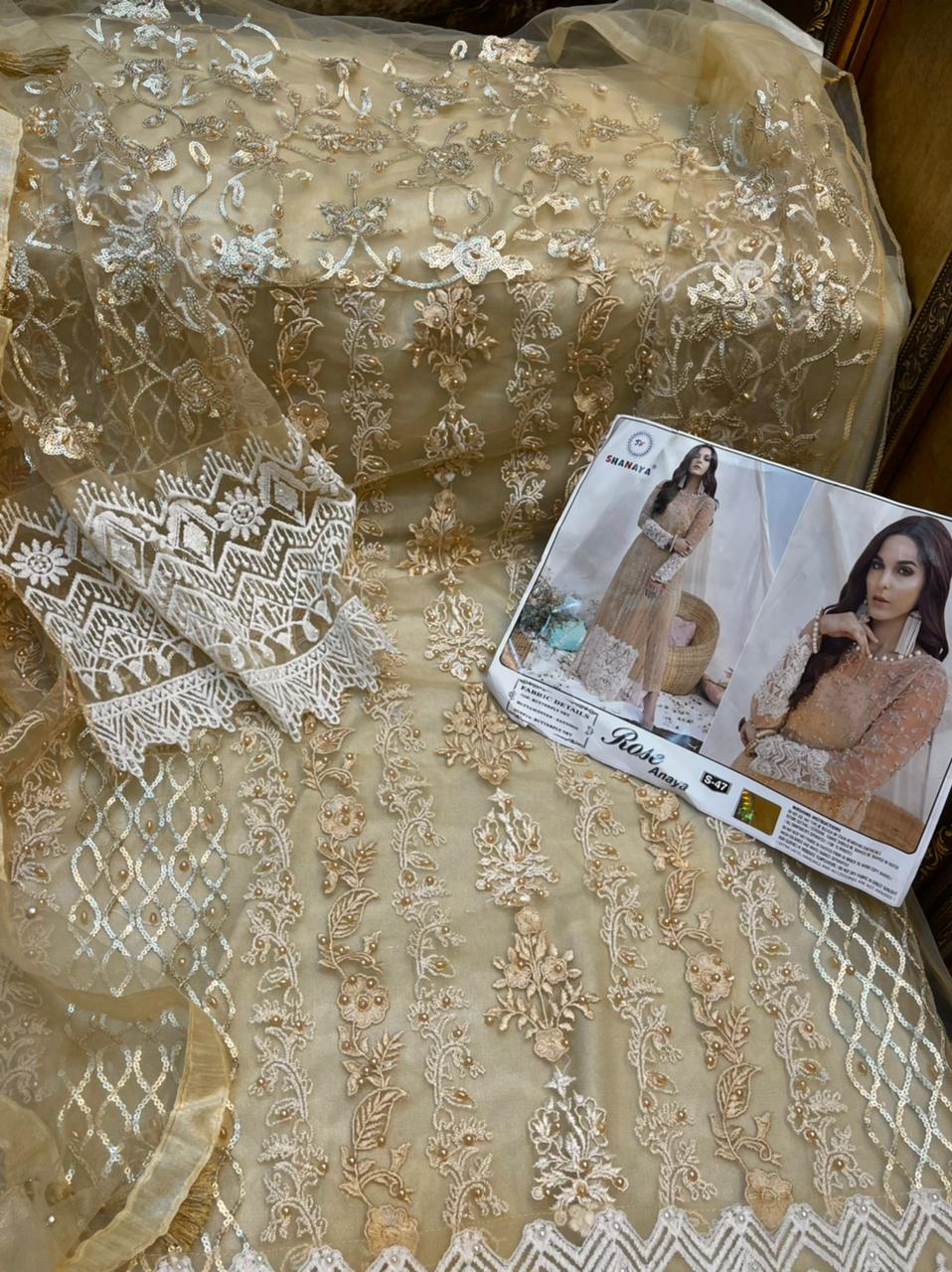 Shanaya Rose anaya S 47 Butterfly net innovative style salwar suit single