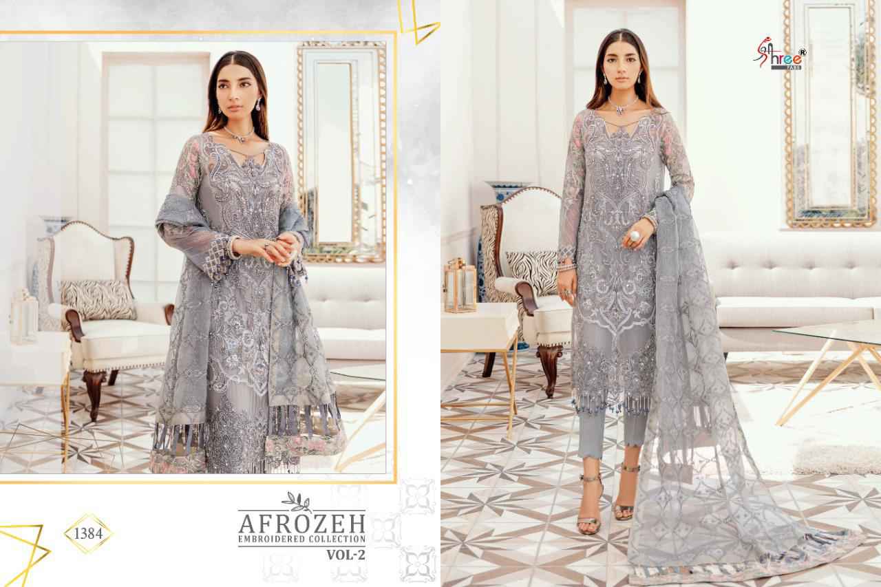 shree fab afrozeh embroidered collection vol 2 pakistani suit