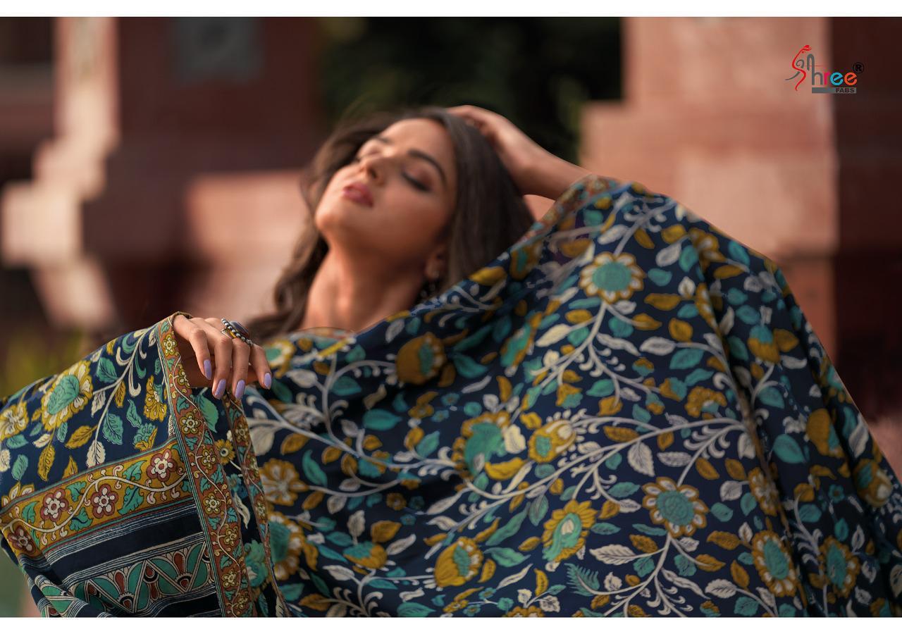 shree fab chevron jam cotton exclusive print salwar suit catalog