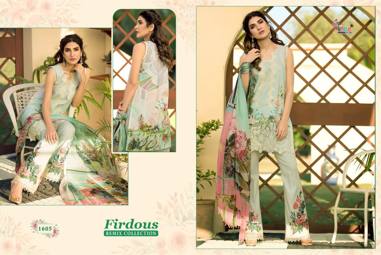 shree fab firdous Remix collection cotton exclusive print look cotton dupatta salwar suit catalog