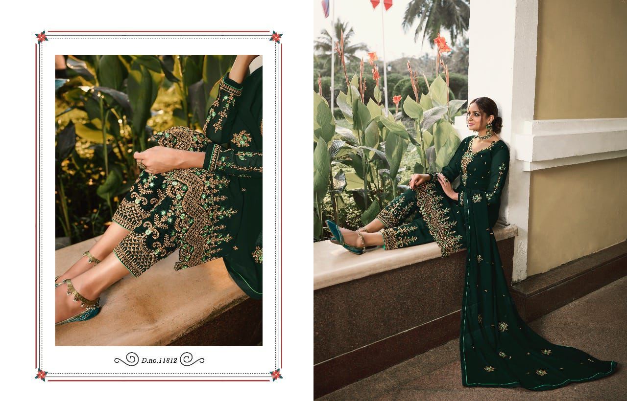 meera trendz zisa vol 65 georgget festive look salwar suit catalog