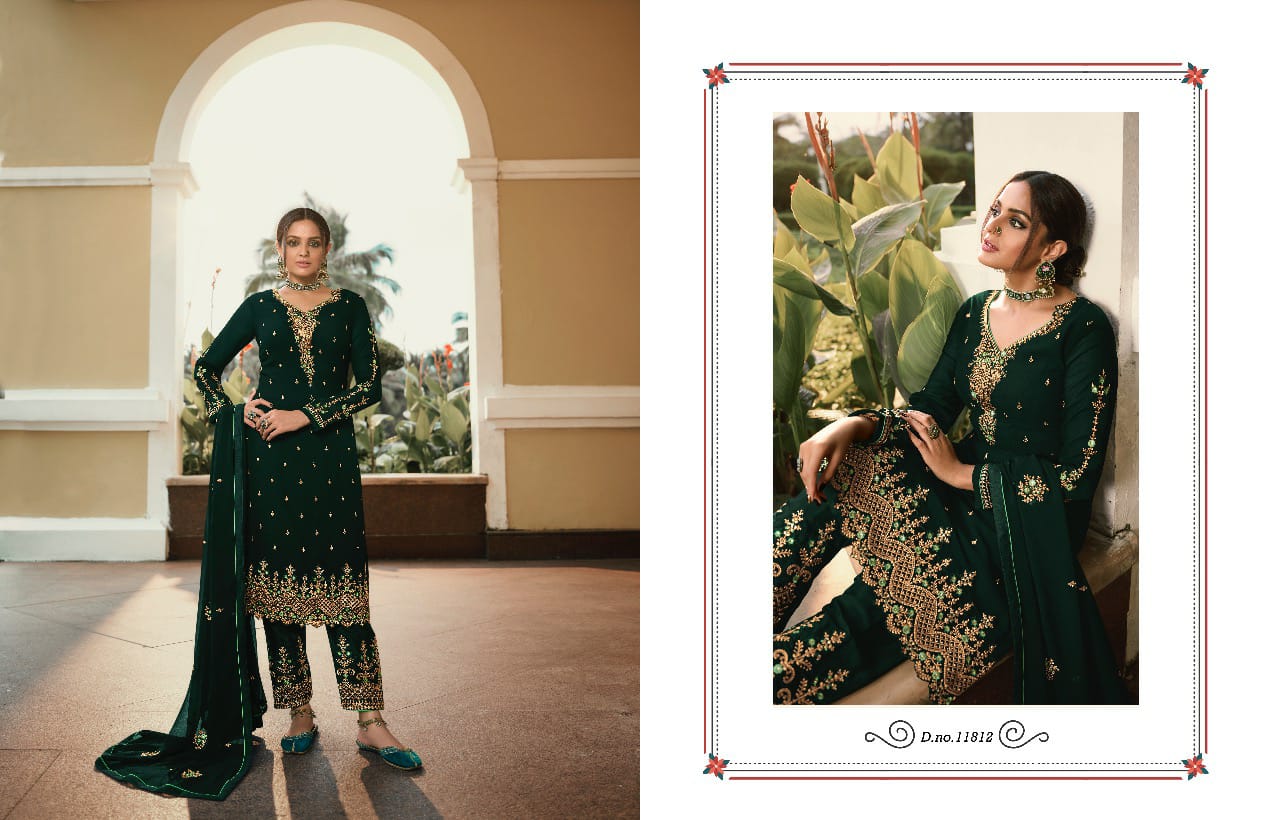 meera trendz zisa vol 65 georgget festive look salwar suit catalog