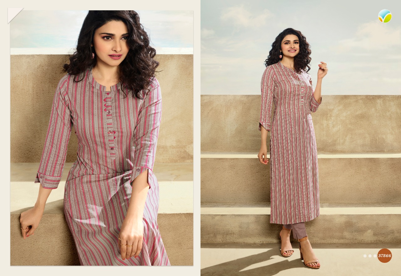 vinay fashion tumbaa skyline cotton attrective look kurti with bottom catalog