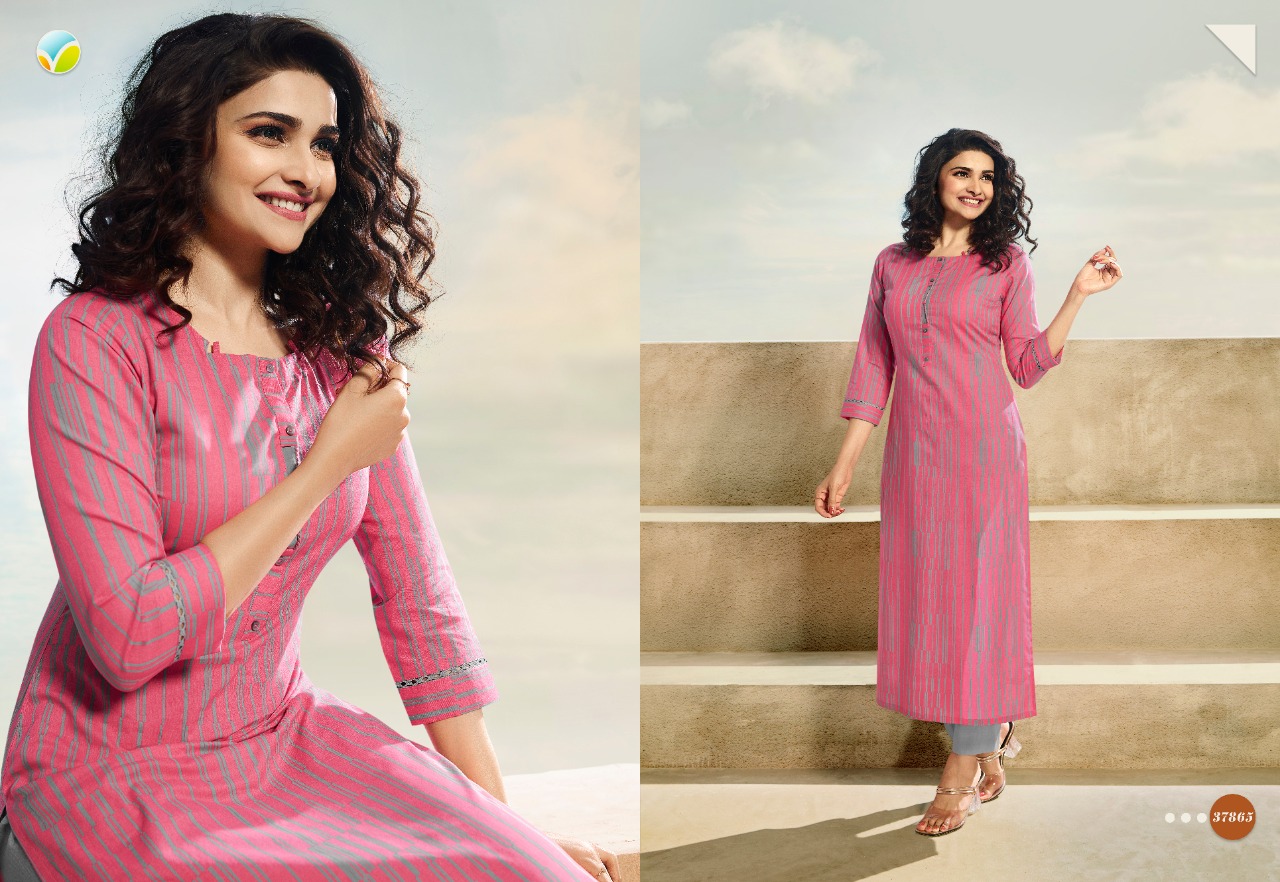 vinay fashion tumbaa skyline cotton attrective look kurti with bottom catalog