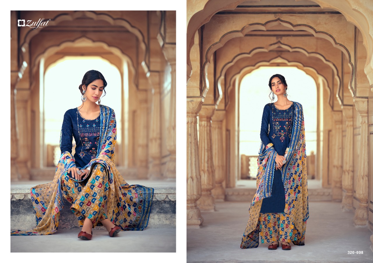 zulfat designer suits jashn e patiala cotton exclusive print patiala style salwar suit catalog