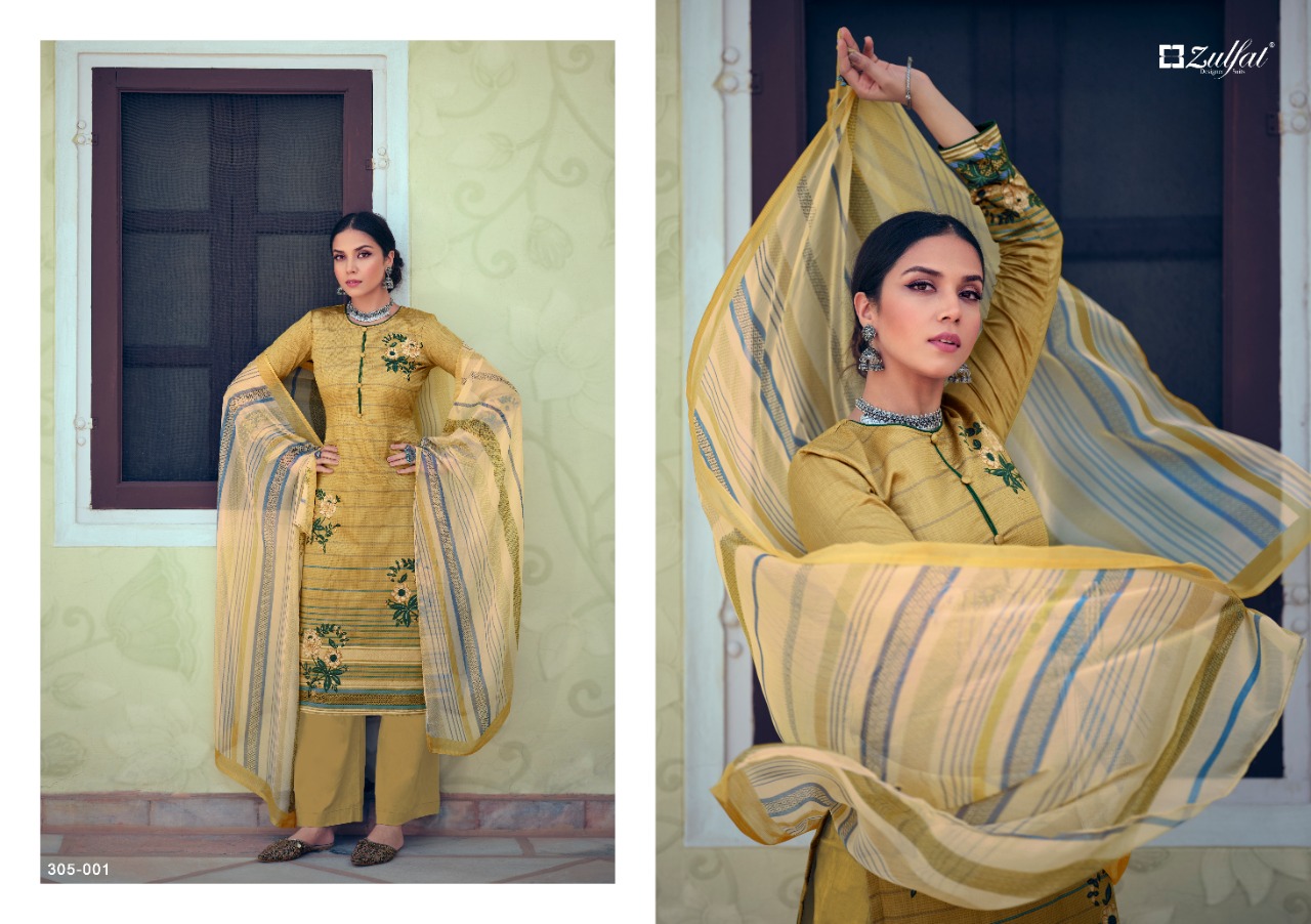 zulfat designer suits minaaz jam cotton attrective digital print salwar suit catalog