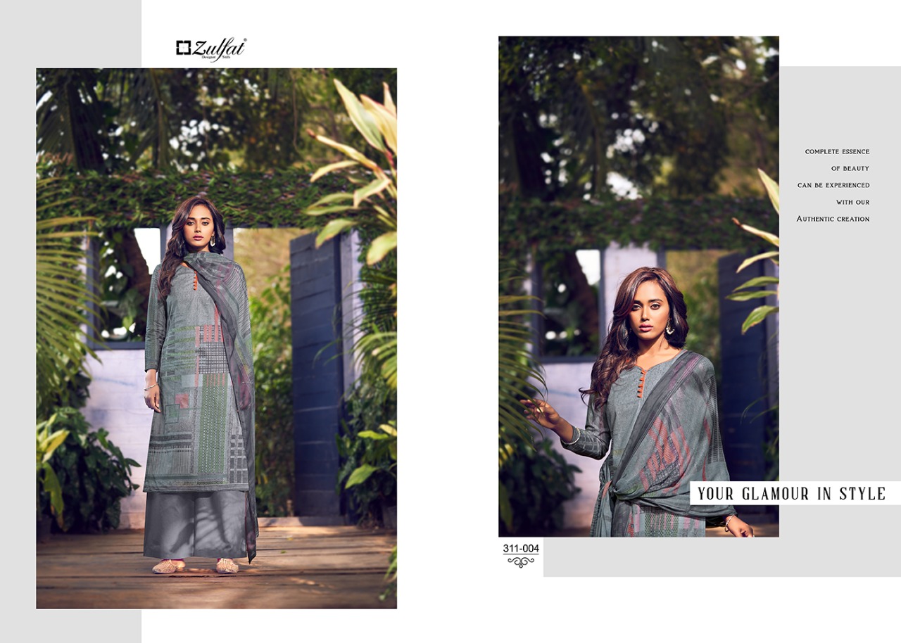 zulfat designer suits navika cotton exclusive print salwar suit catalog