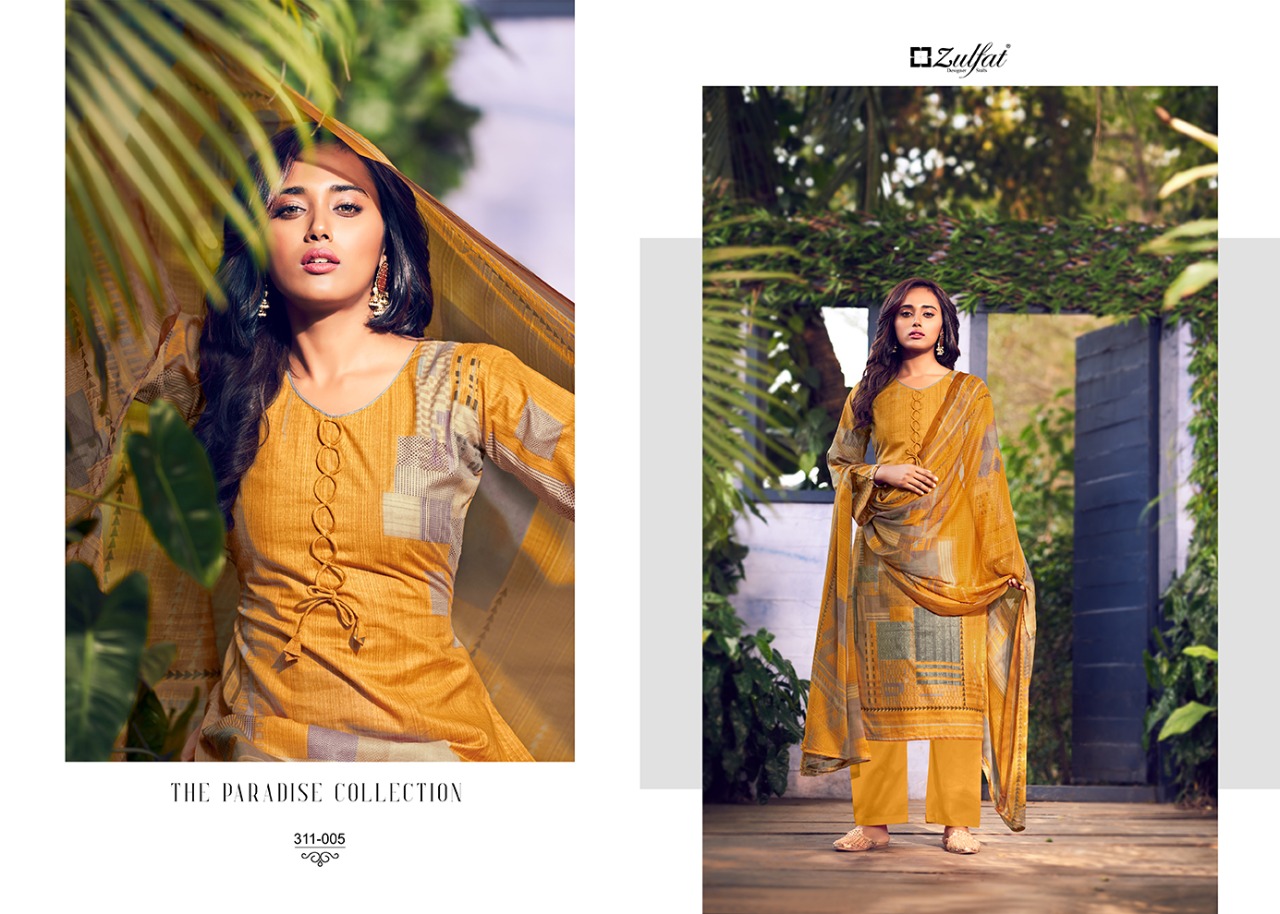 zulfat designer suits navika cotton exclusive print salwar suit catalog