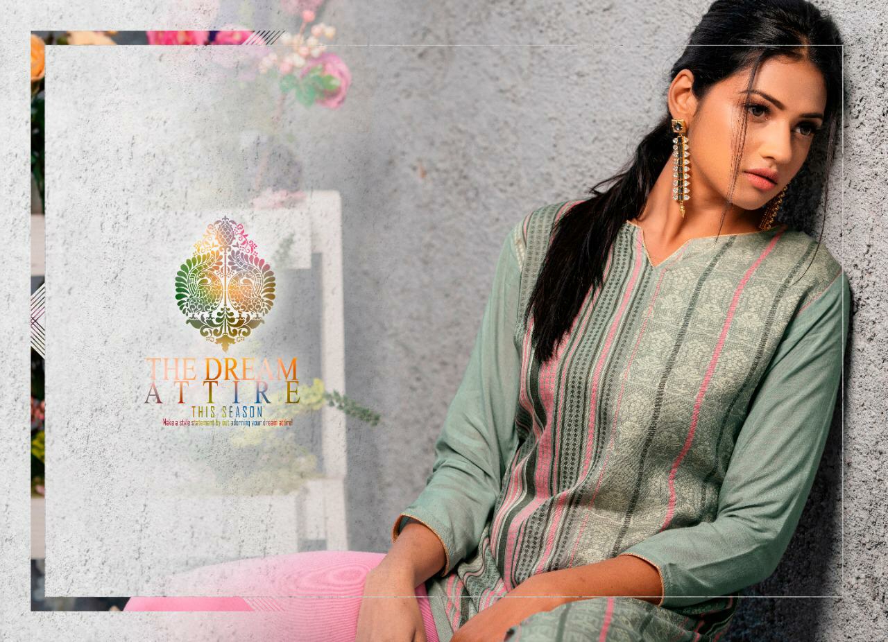 Psyna pankhi rayon attractive style kurti catalog