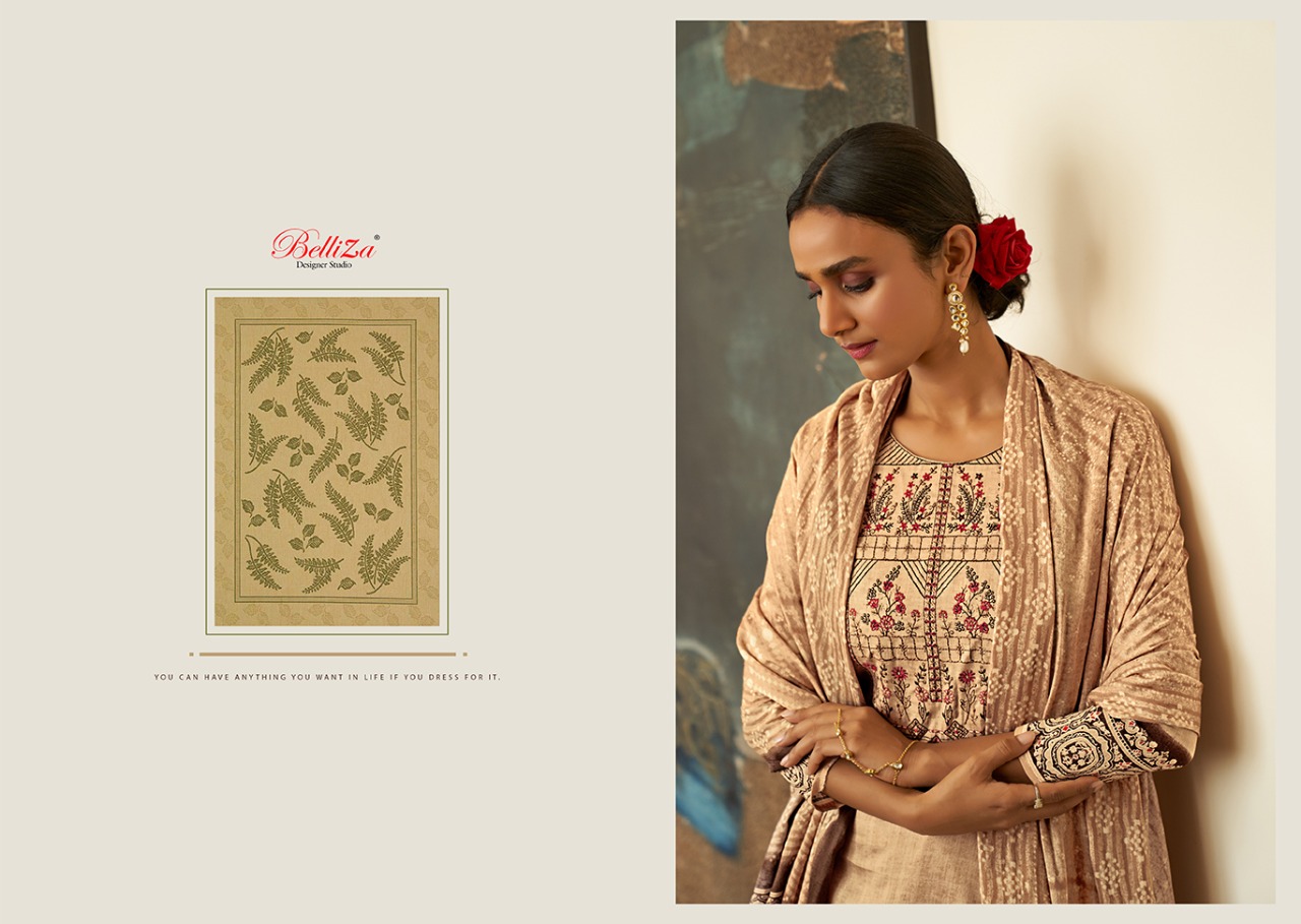 belliza designer studio haseen cotton astonishing salwar suit catalog