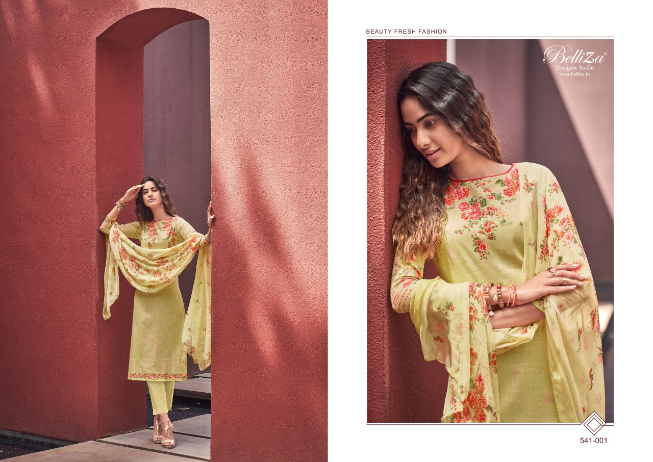 belliza designer studio nakshatra cotton attrective print and colour salwar suit catalog