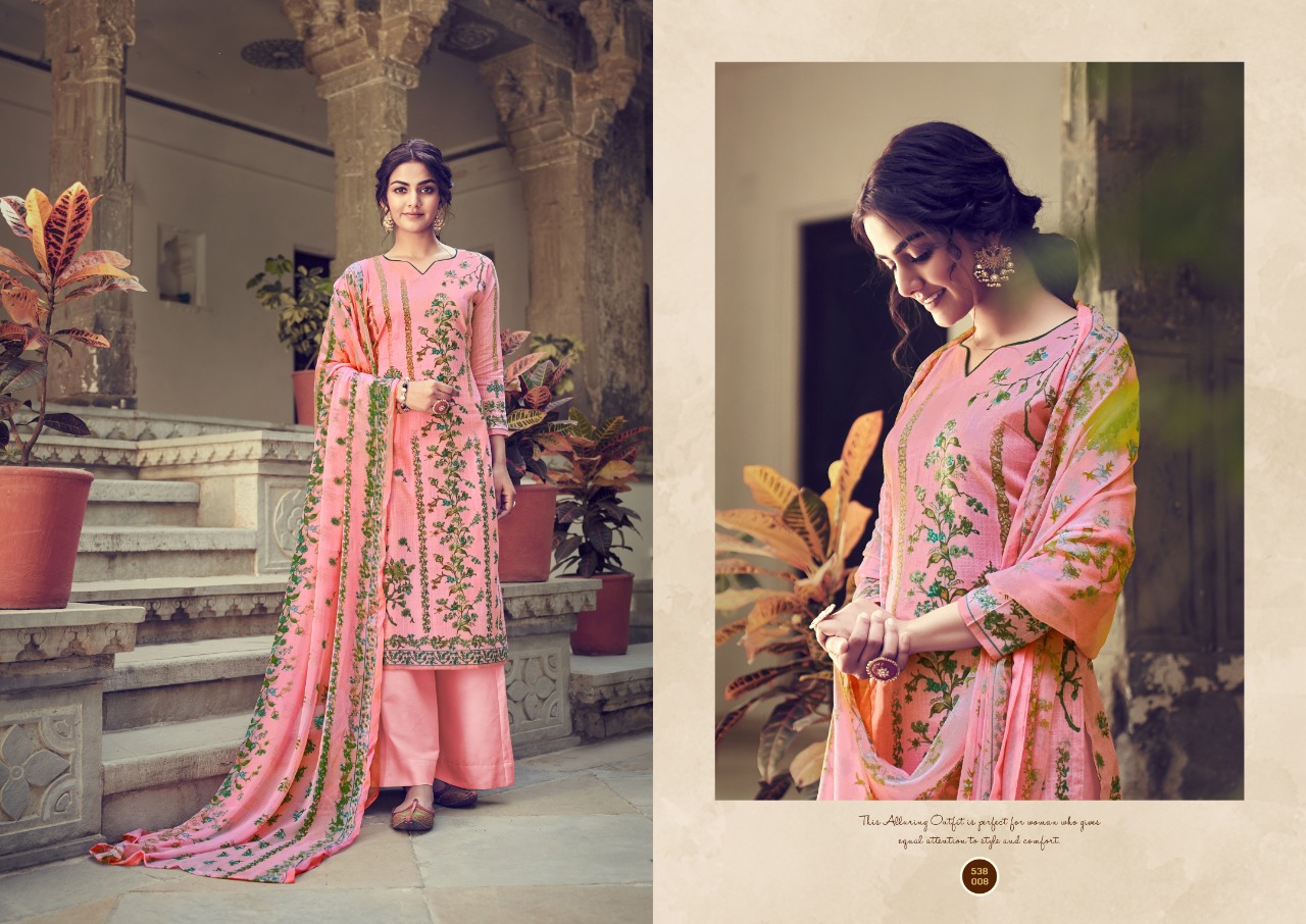 belliza designer studio nazia cotton attrective print and colour salwar suit catalog