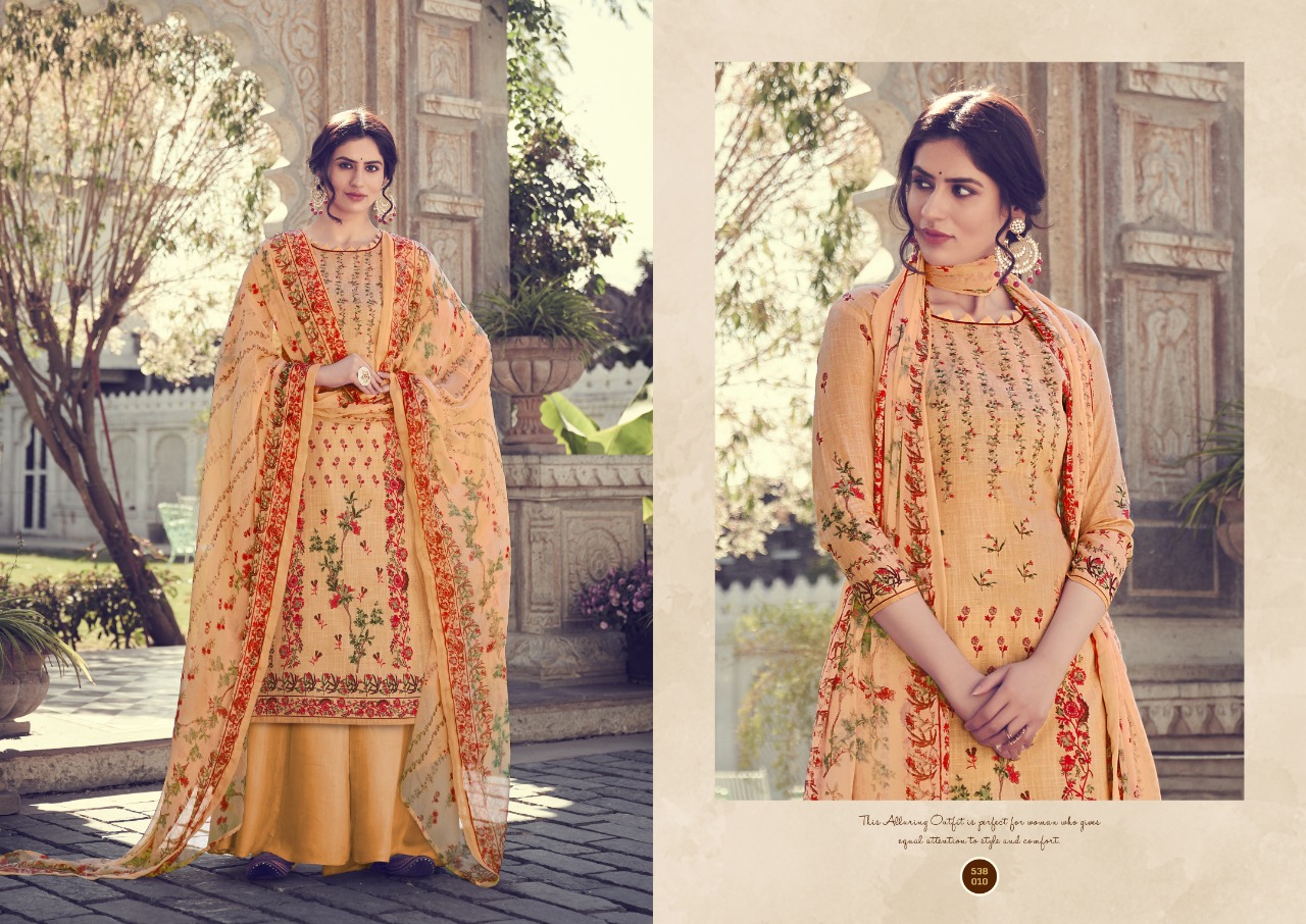 belliza designer studio nazia cotton attrective print and colour salwar suit catalog