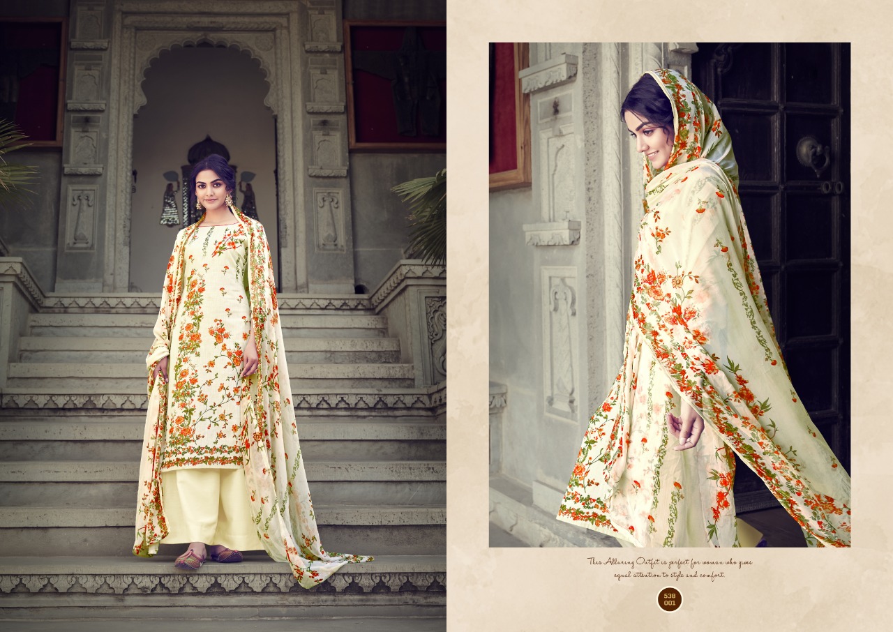 belliza designer studio nazia cotton attrective print and colour salwar suit catalog