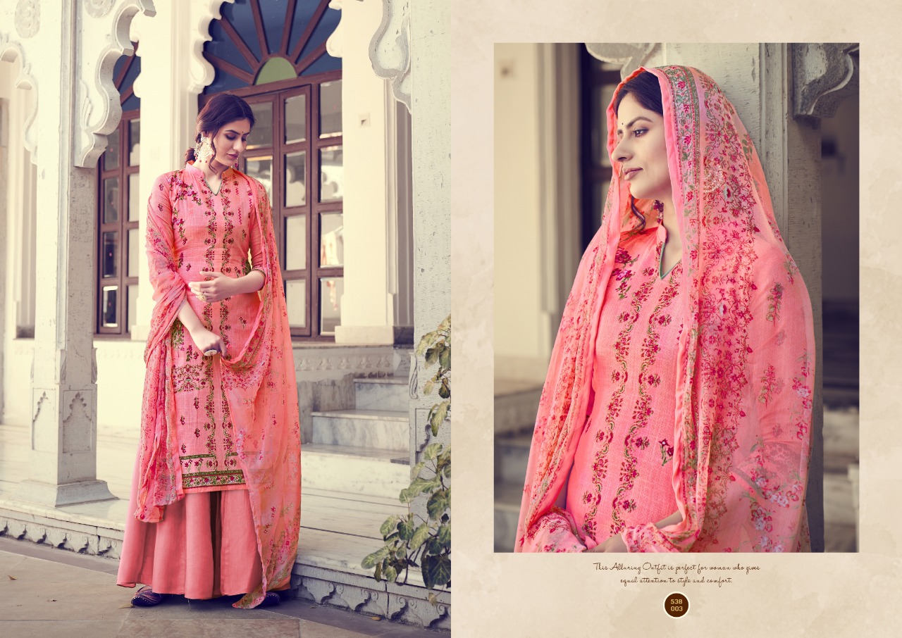 belliza designer studio nazia cotton attrective print and colour salwar suit catalog