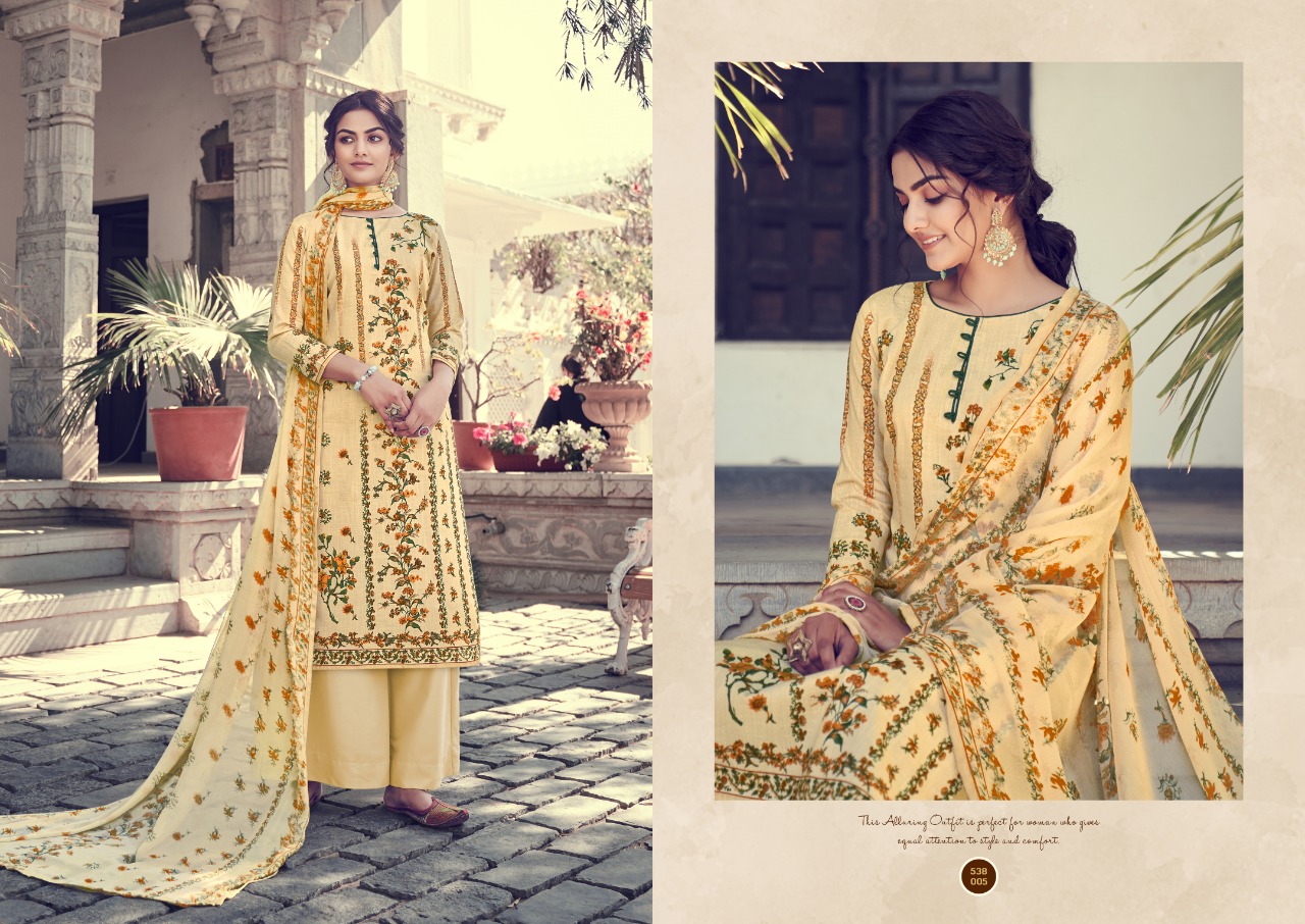 belliza designer studio nazia cotton attrective print and colour salwar suit catalog